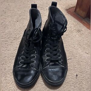 Men’s H&M High-Top Faux Leather Shoes